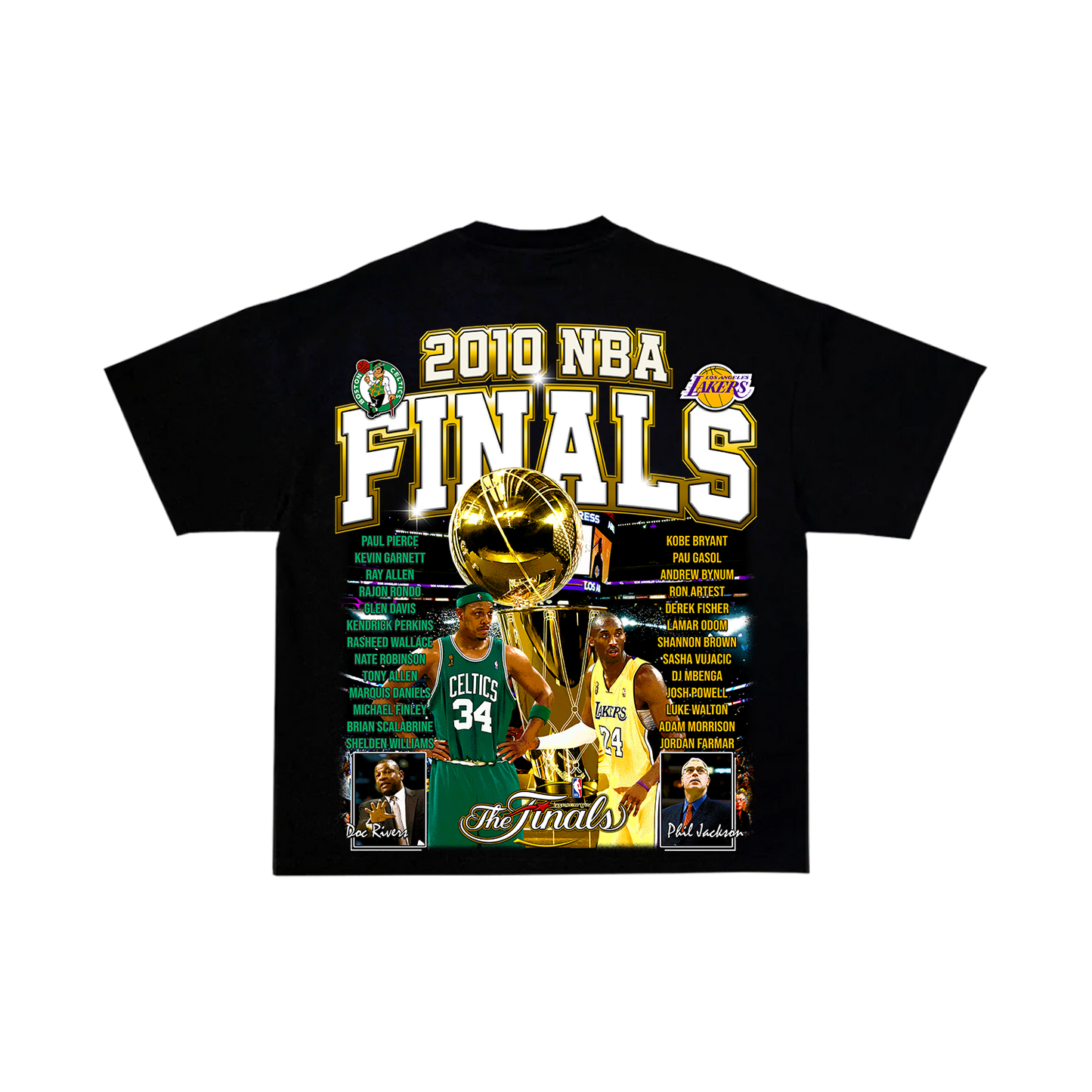 CELTICS V LAKERS TEE
