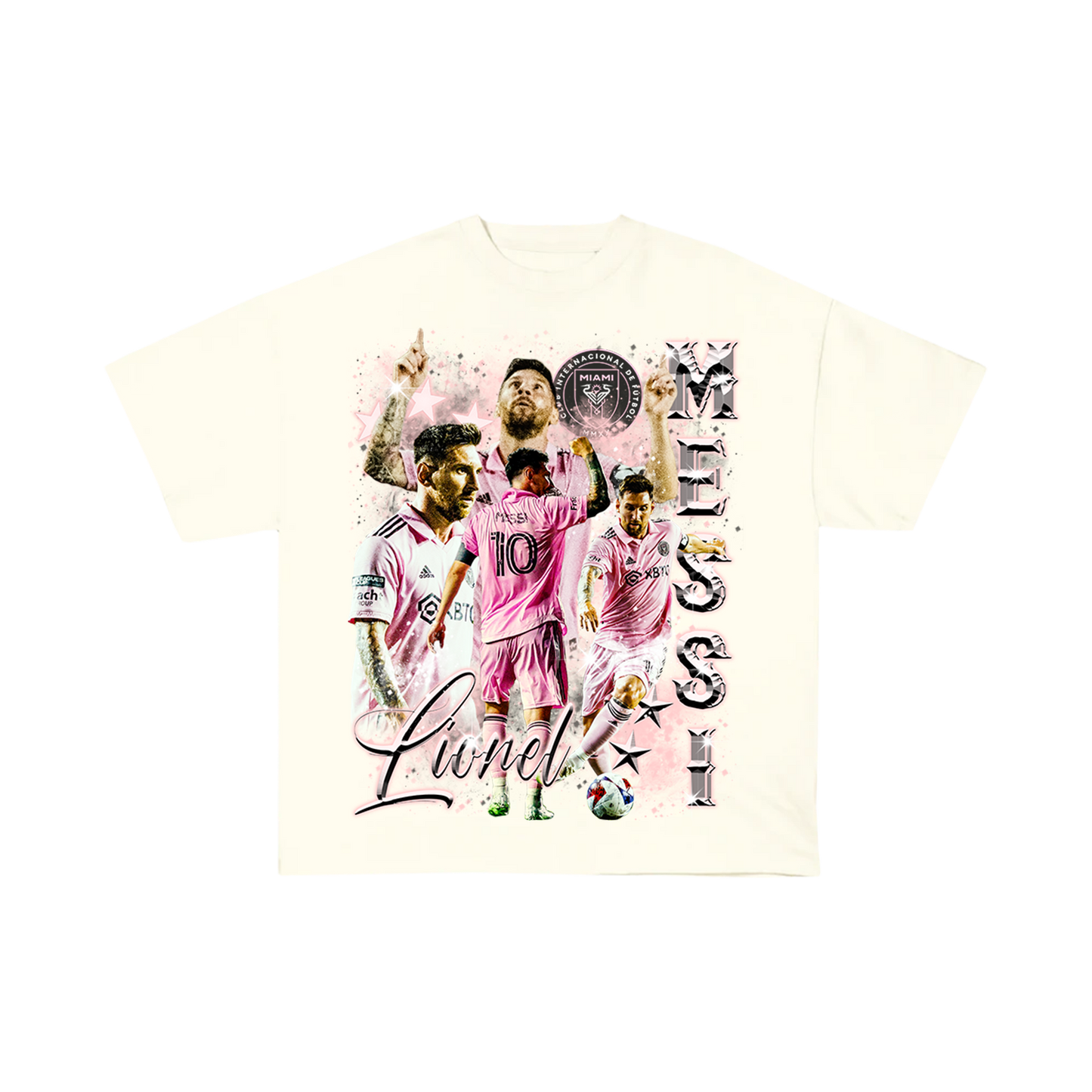 Miami Messi Single side tee