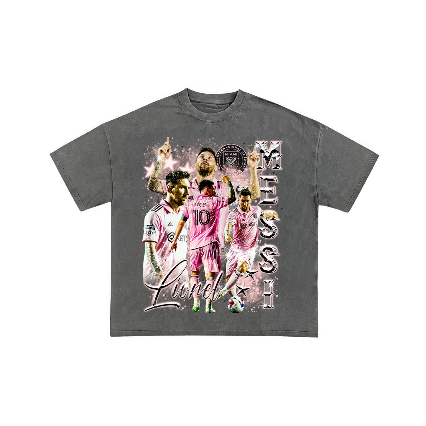 Miami Messi Single side tee