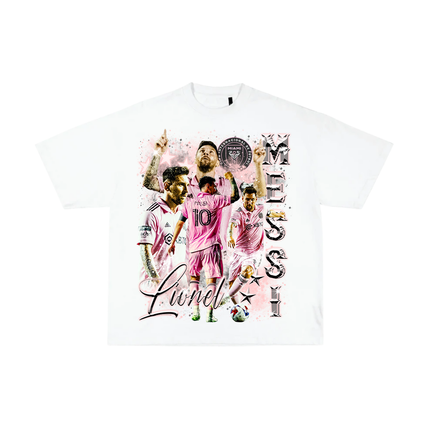 Miami Messi Single side tee