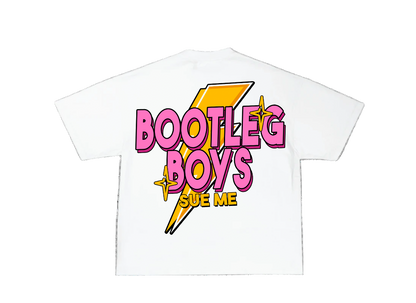 Bootleg Boys Sue Me Tee (Pink)