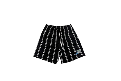 Devil Rays Pinstripe mesh shorts