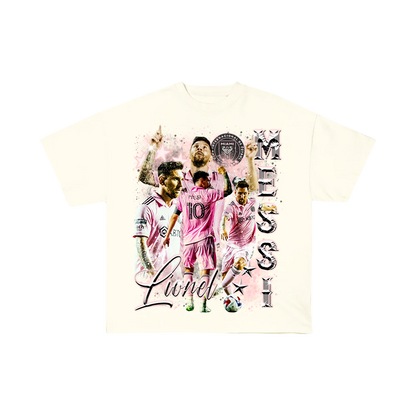 Miami Messi Single side tee