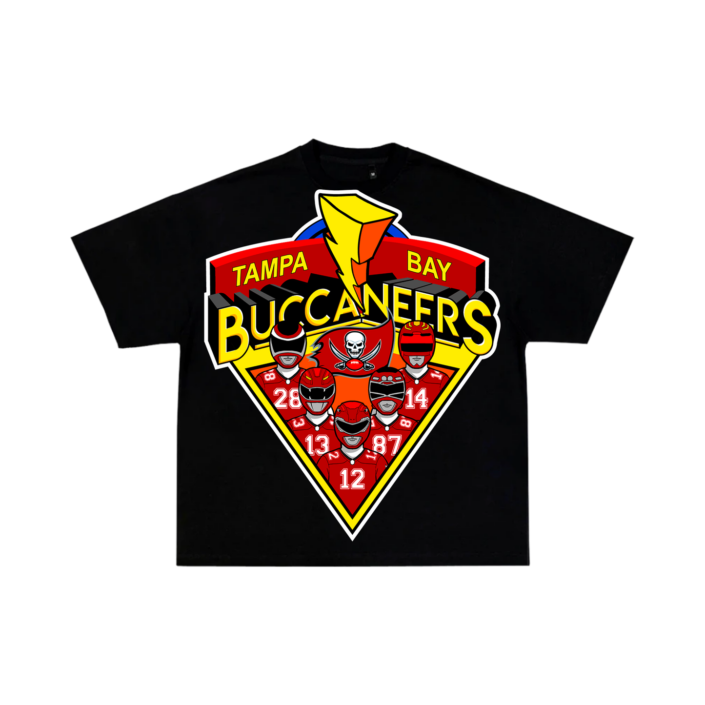 BUCCANEERS POWER RANGERS TEE