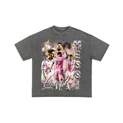 Miami Messi Single side tee
